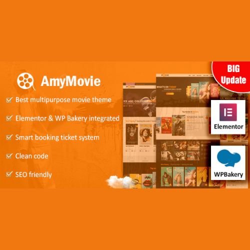 AmyMovie - Movie and Cinema WordPress Theme