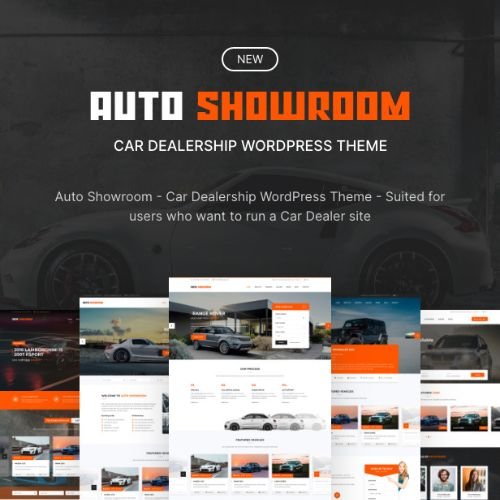 Auto Showroom – Car Dealership WordPress Theme