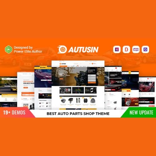 Autusin – Auto Parts & Car Accessories Shop Elementor WooCommerce WordPress Theme