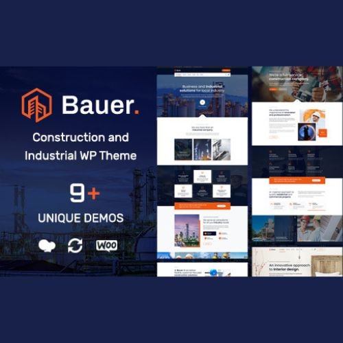 Bauer – Construction & Industrial WordPress Theme