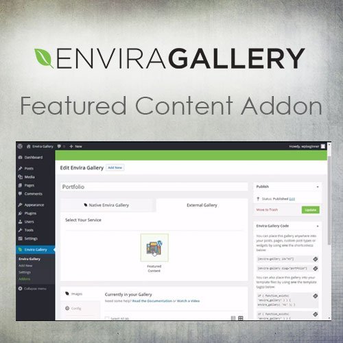Envira Gallery | Featured Content Addon » GPL Valley