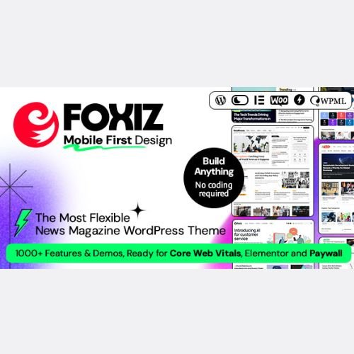 Foxiz – WordPress Newspaper News and Magazine