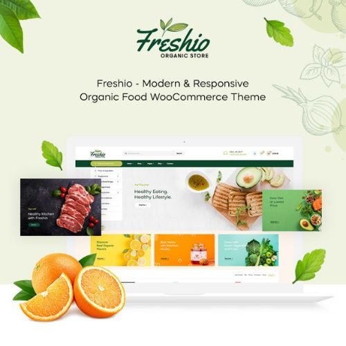 Freshio – Organic & Food Store WordPress Theme