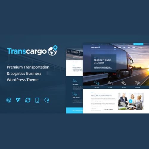 Transcargo – Transportation WordPress Theme for Logistics